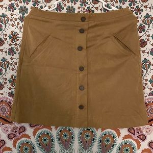 “Jolt” Soft Tan Skirt